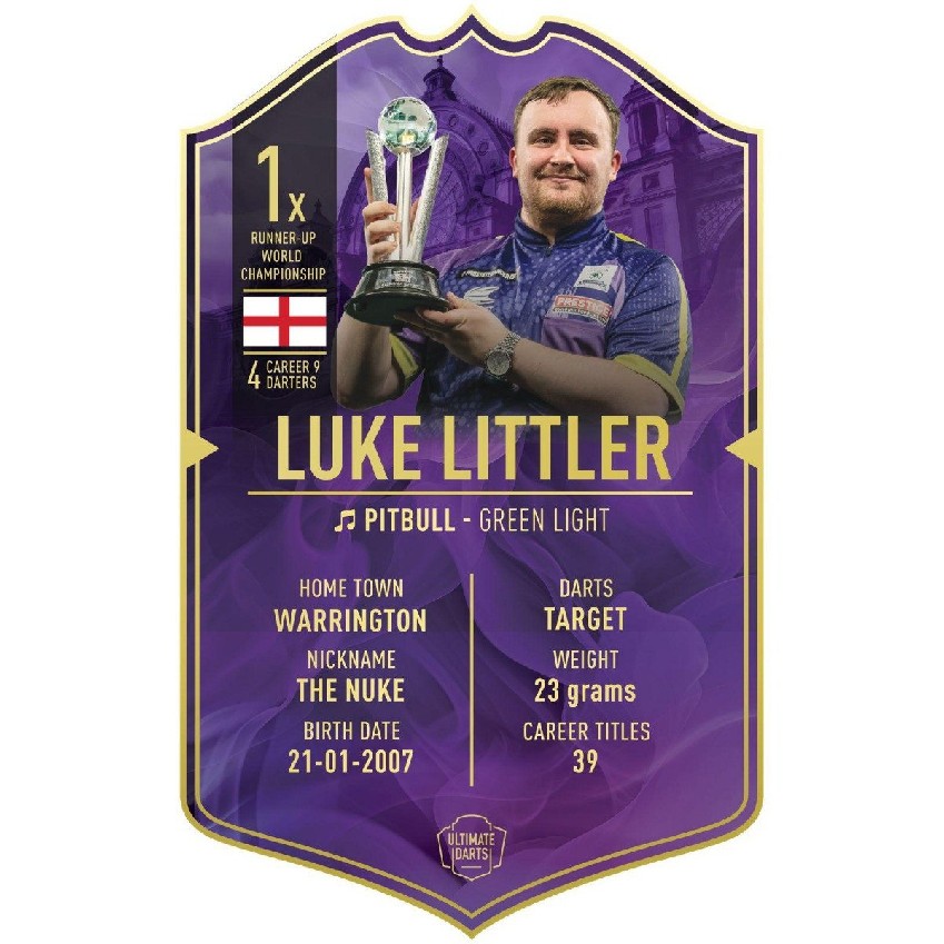 Ultimate Darts Card - Luke Littler
