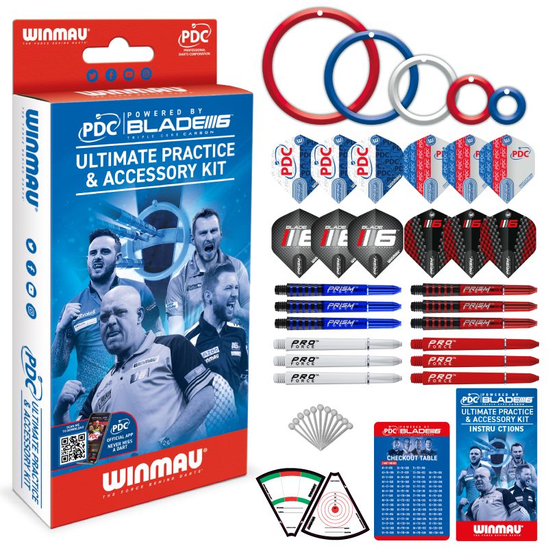 Winmau PDC Ultimate Trainings und Accessoires Kit