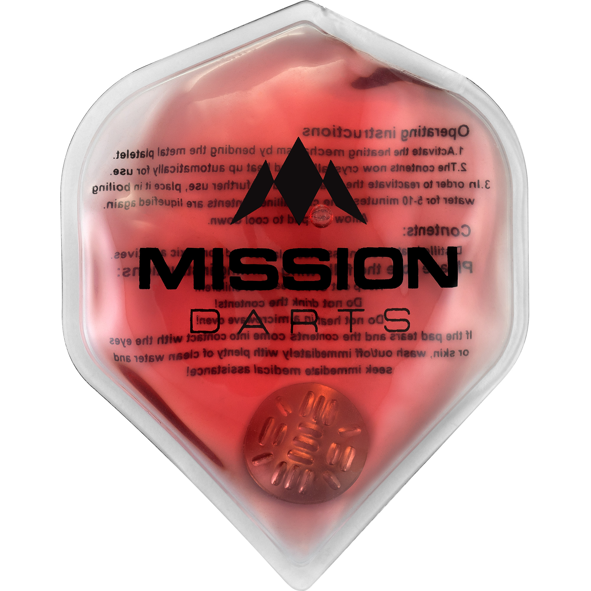 Mission Flux Handwärmer Rot