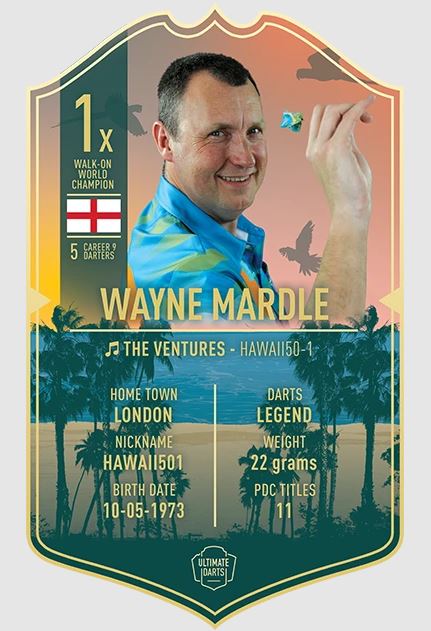 Ultimate Darts Card - Wayne Mardle
