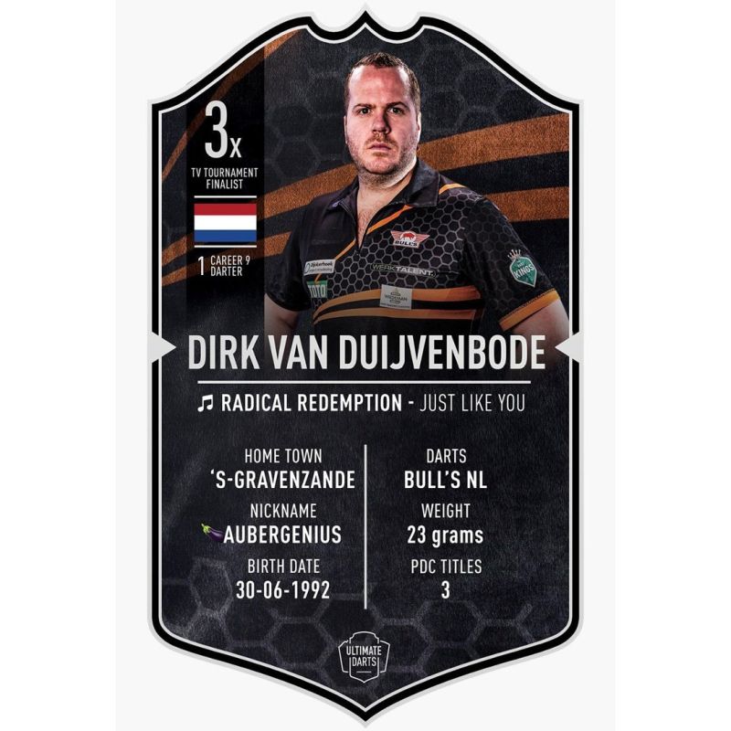 Ultimate Darts Card - Dirk van Duijvenbode