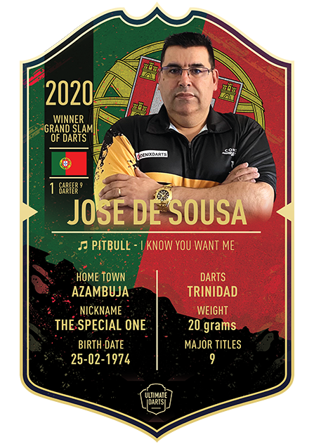 Ultimate Darts Card - Jose de Sousa