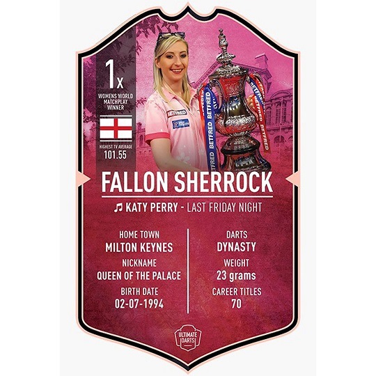 Ultimate Darts Card - Fallon Sherrock