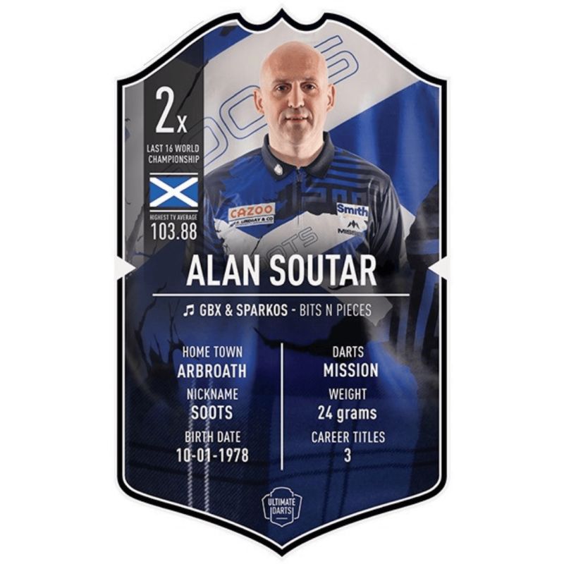 Ultimate Darts Card - Alan Soutar