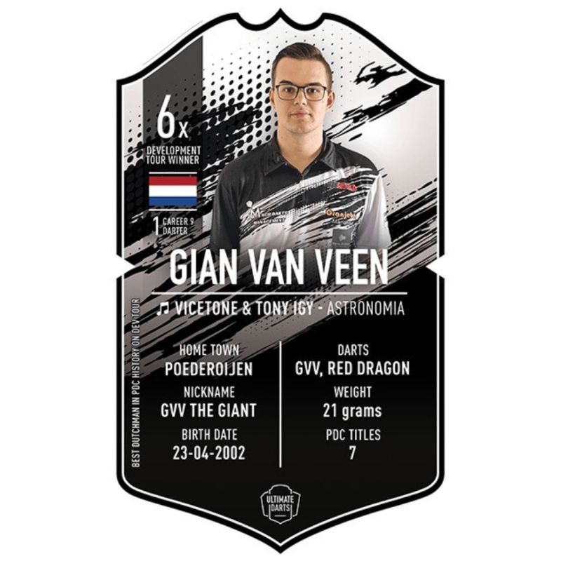 Ultimate Darts Card - Gian van Veen