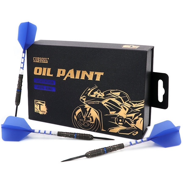 Cuesoul Motorcycle Oil Paint Blau Suspension